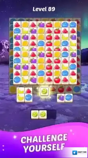 匹配瓷砖风景游戏