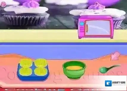 烹饪蛋糕大赛食材