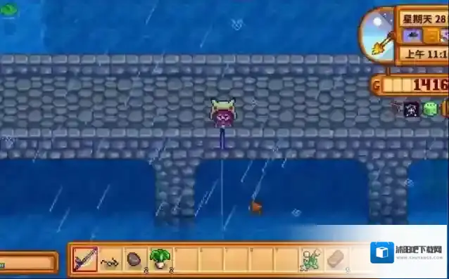 星露谷物语鲶鱼怎么钓