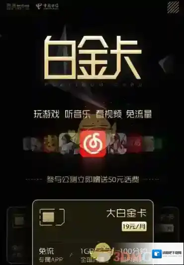 网易云音乐白金卡
