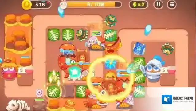 保卫萝卜4恶龙传说40怎么过