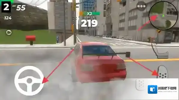 拉力赛车手漂移