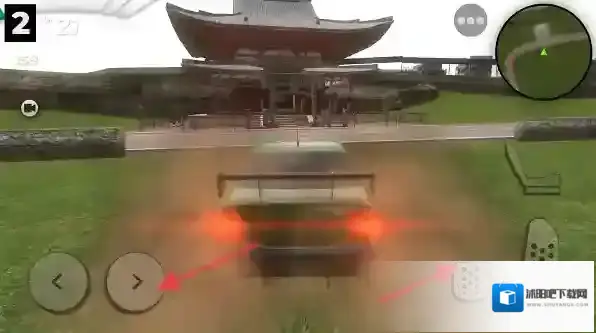 拉力赛车手漂移