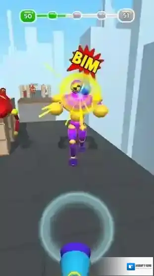 把它们全部击倒