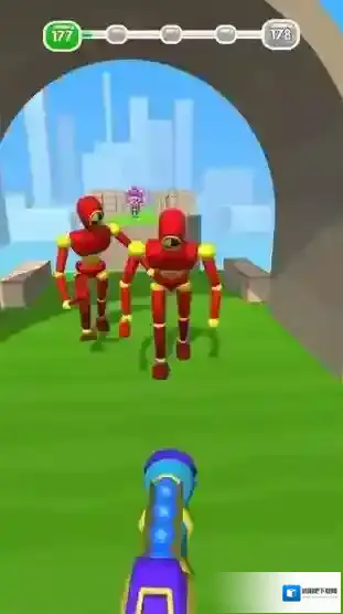 把它们全部击倒