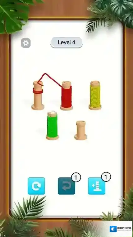 绳子色彩拼图块