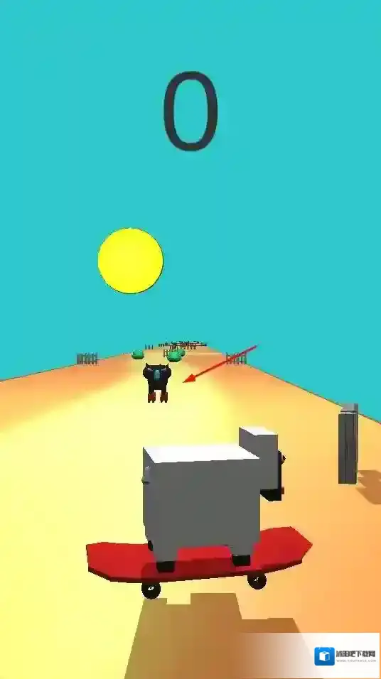 方块小羊跑