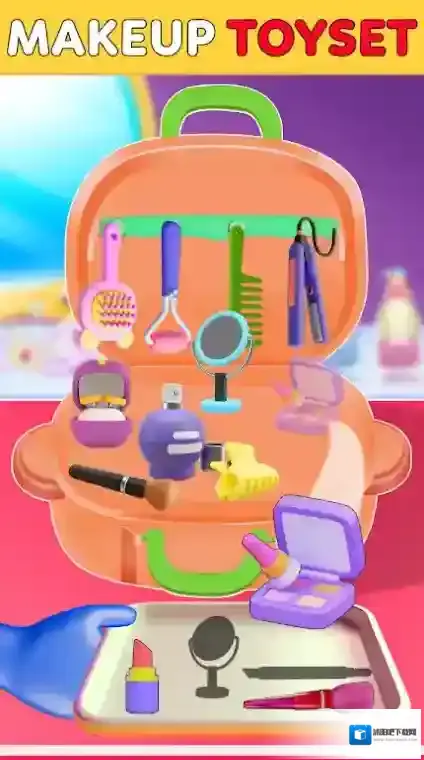 儿童布娃娃玩具时间