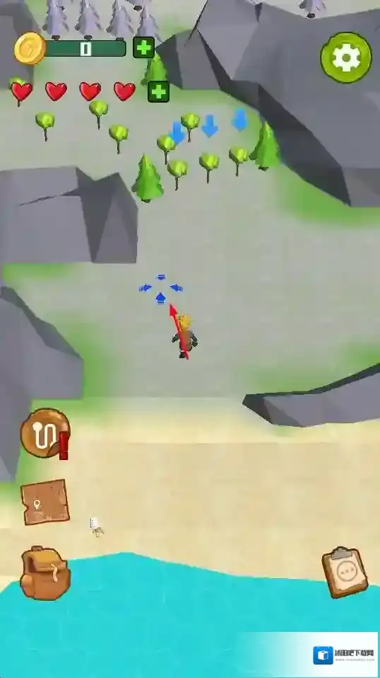 荒岛生存资源保卫战