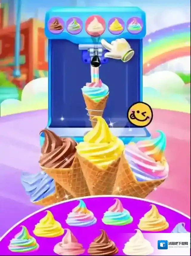 弹出冰淇淋冰淇淋