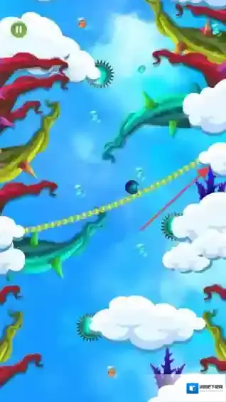 滚动的绳索天空绳索