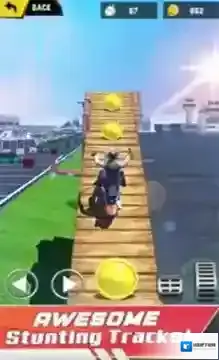 大型自行车特技比赛赛道