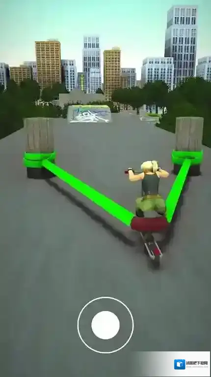 弹弓滑板车游戏弹弓