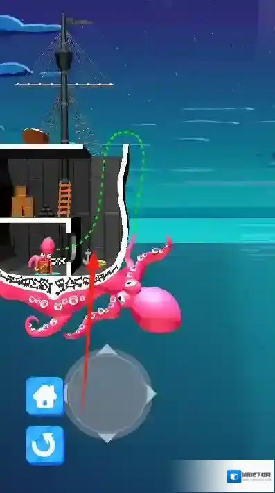 八爪鱼海怪触须