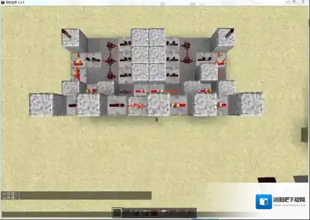 我的世界生存红石小技巧隐藏树门
