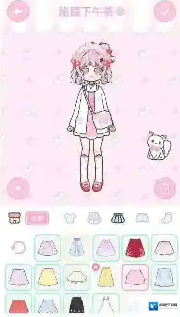 《装扮少女》剧情模式第五章–5-10秘园下午茶三星攻略