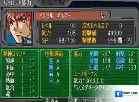 超级机器人大战A机体