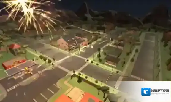 大型烟花模拟器蛋糕