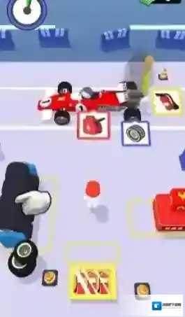 F1进站比赛进站