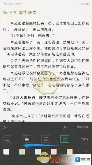 熊猫看书更多设置