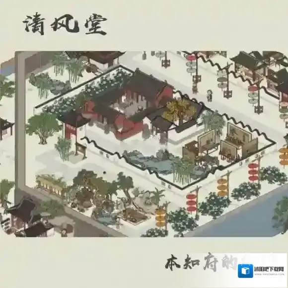 江南百景图布局