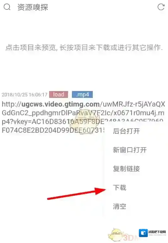 Via浏览器资源嗅探