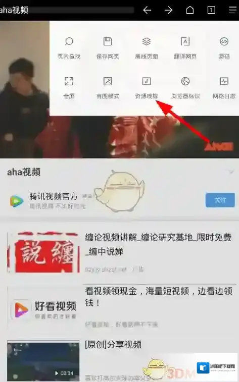 Via浏览器播放的视频
