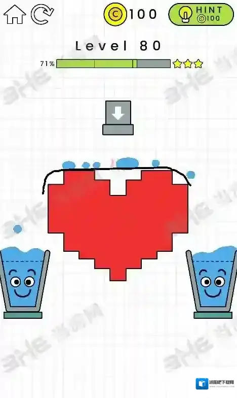 快乐玻璃杯80关怎么过 HappyGlass第80关三星通关攻略