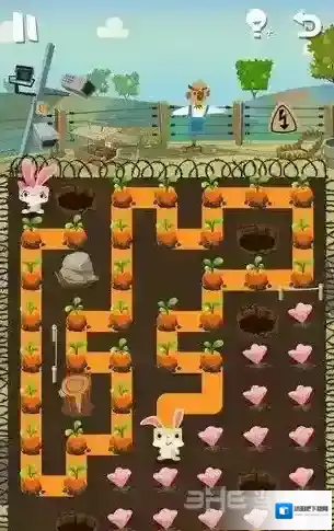 兔子复仇记穿过大火第34关怎么过 第五章34关三星图文攻略