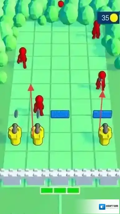 防御塔vs火柴人敌人