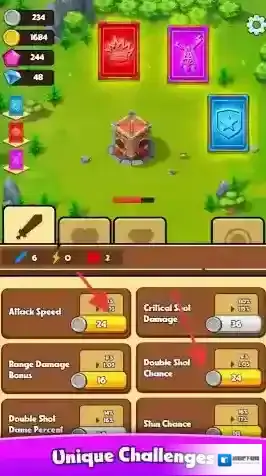 闲置塔防御卡牌