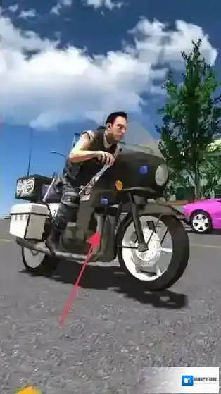 公路摩托遨游城市赛道