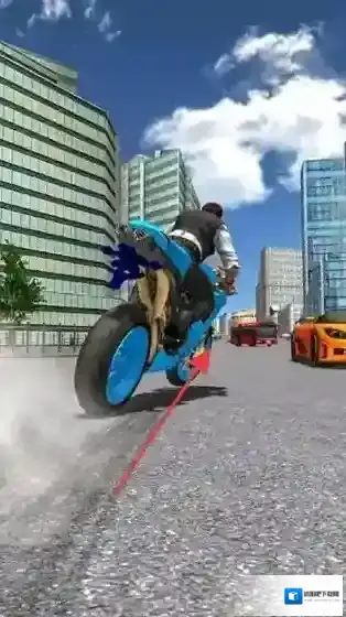 公路摩托遨游城市城市