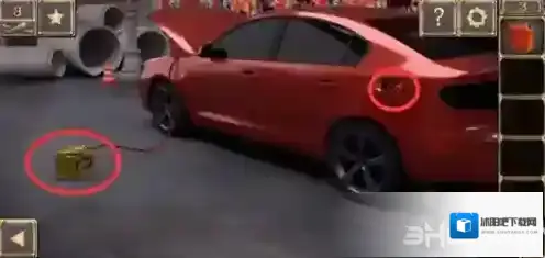 密室逃脱21遗落梦境蓝色车