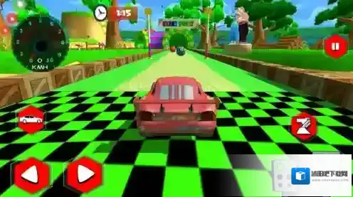 快速闪电赛车游戏