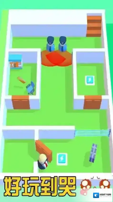 双人迷宫躺平谜题