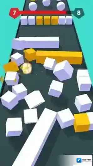 颜色冲撞球球3D球体