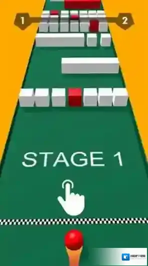 颜色冲撞球球3D颜色