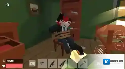 像素战斗僵尸突袭地图