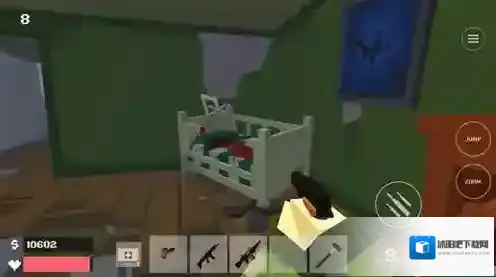 像素战斗僵尸突袭小丑