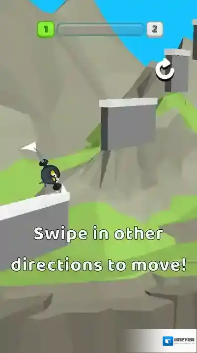 攀登的忍者攀登