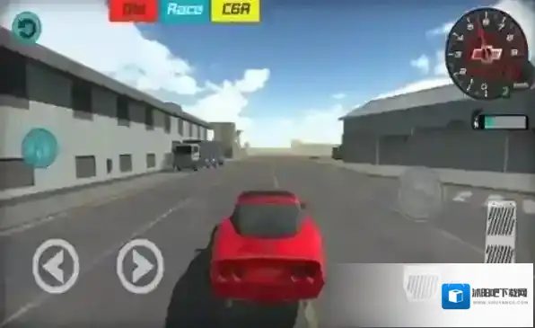 跑车城市特技游戏