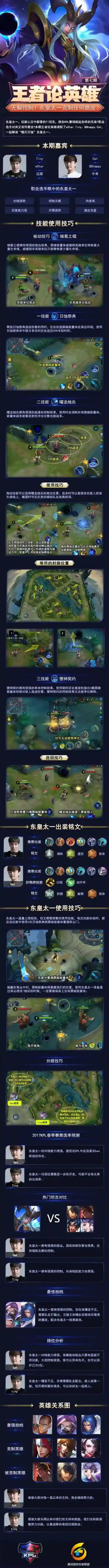 王者荣耀东皇太一怎么玩？王者教你东皇称皇