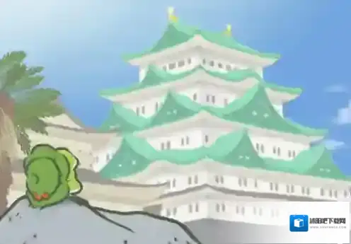 旅行青蛙名古屋城明信片介绍 名古屋城图鉴