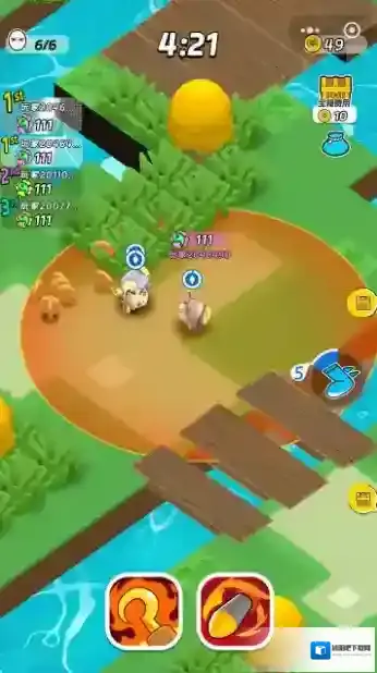 扑击萌兽大逃亡技能