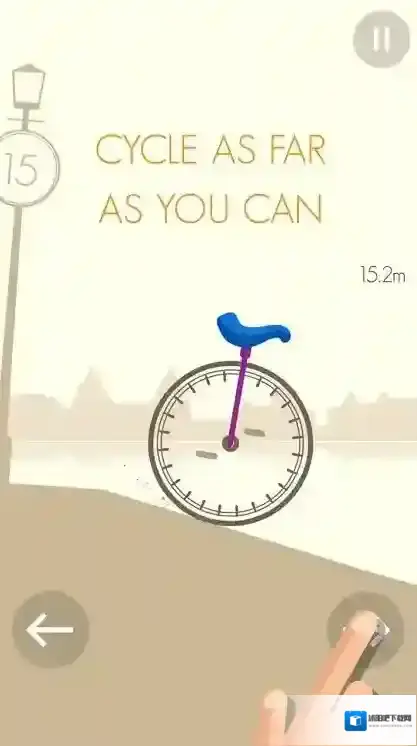 独轮骑行独轮车