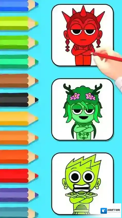 萌宝艺术家涂色