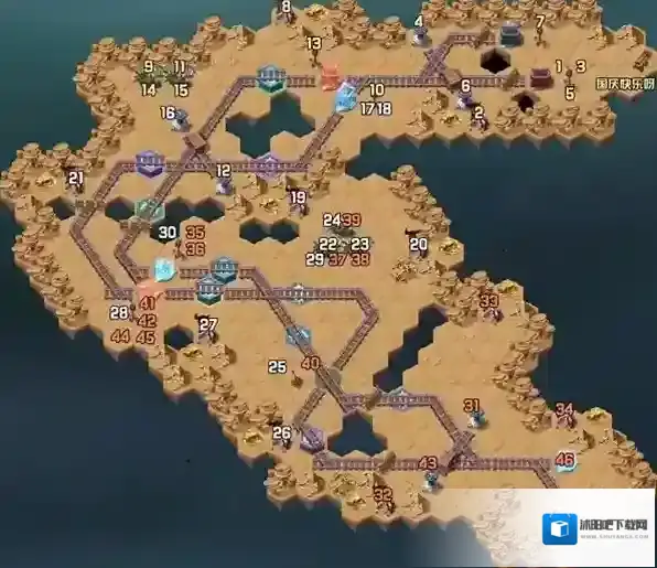 剑与远征扬沙戈壁路线图 通关路线介绍