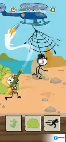 火柴人逃脱选择逃脱