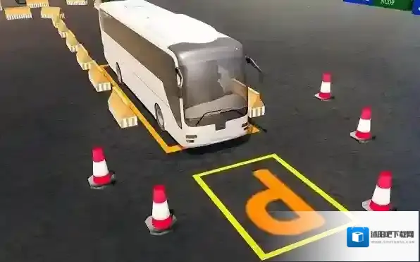 重型客车停车场模拟器客车
